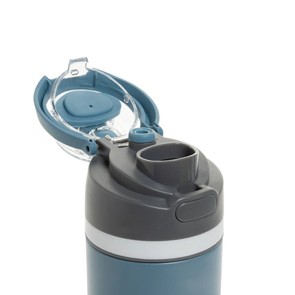  drinkware with secure lid and durable steel construction.