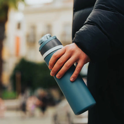XD Collection Omni Sip RCS certified re-steel lockable 720ml drinkware bottle with secure lid and durable stainless steel design.