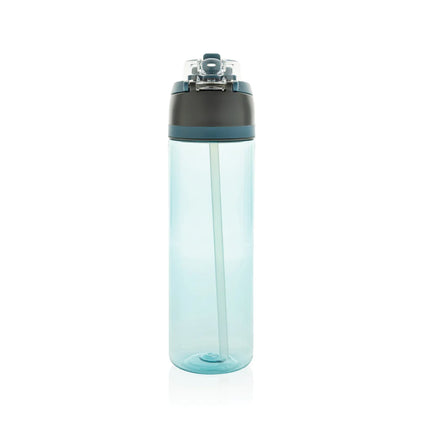  clear reusable drinkware with a screw-top lid