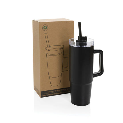 XD Collection Tana RCS plastic tumbler with handle
