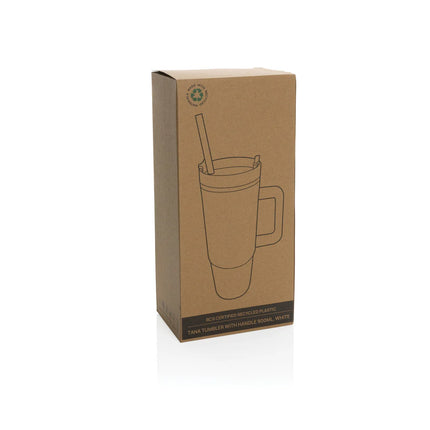 XD Collection Tana RCS 900ml plastic tumbler with handle