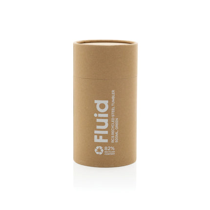 XD Collection Fluid RCS certified recycled steel tumbler