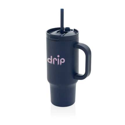  480ML drinkware with a sleek design and spill-proof lid.