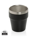 Recycled Stainless steel / black / 9.7 x ø 8.3 cm