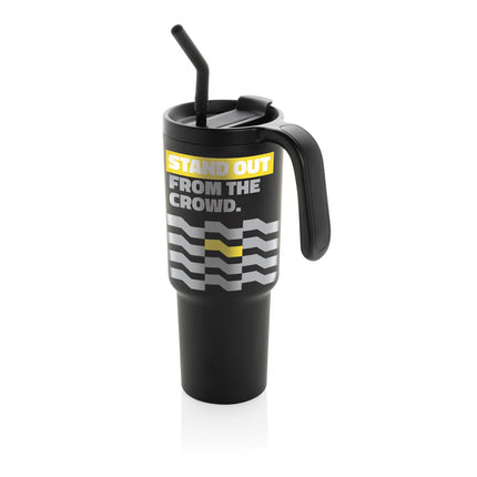 XD Collection Graphic 360 RCS certified recycled steel tumbler