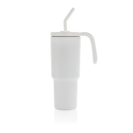 XD Collection Graphic 360 RCS certified recycled steel tumbler 900ml for drinks