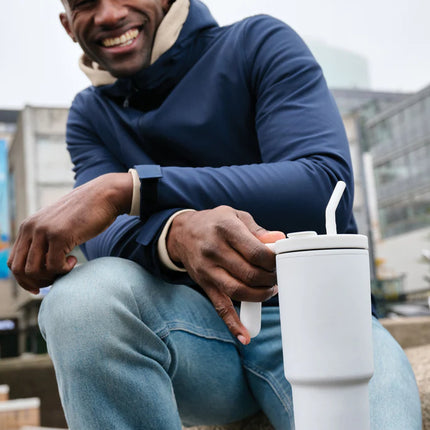  900ml drinkware with a sleek design and eco-friendly finish.