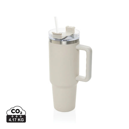 Recycled steel Peakflow RCS 1200ML tumbler from XD Collection