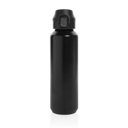  stainless steel drinkware with secure lid and ergonomic design.