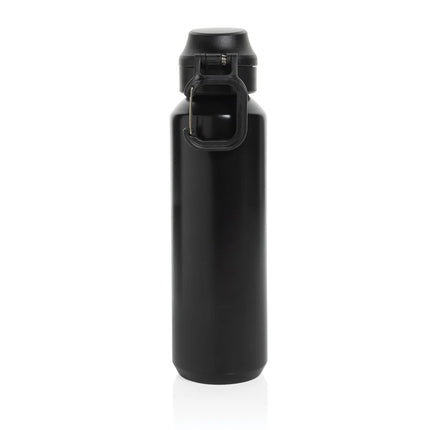  stainless steel drinkware with secure lid and ergonomic design.