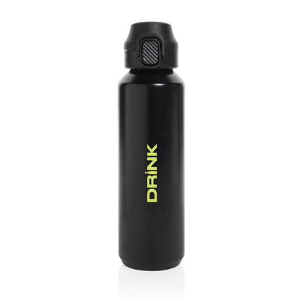  stainless steel drinkware with secure lid and sleek design.