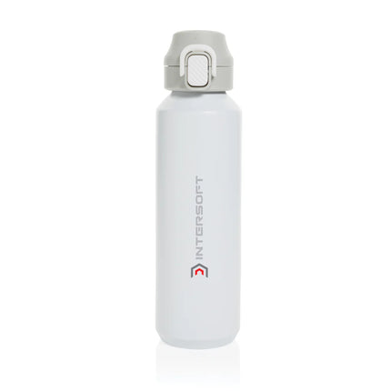  stainless steel drinkware with secure lid and sleek design.