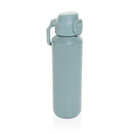 XD Collection Via RCS Re-steel lockable sport bottle 600ML in stainless steel with secure lid and ergonomic design for active use