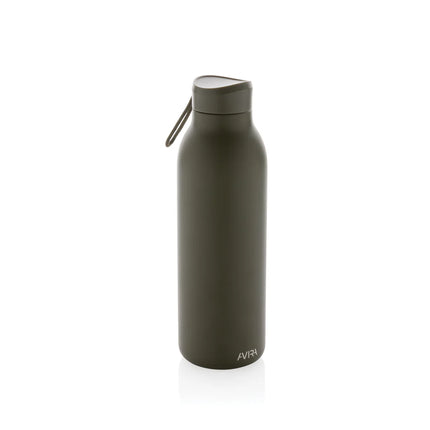 Avira Avior RCS Re-steel 500ml stainless steel water bottle with black lid
