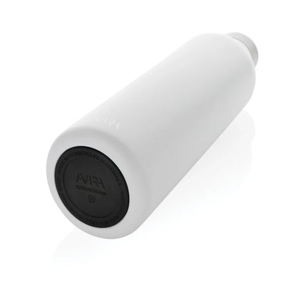 Avira Avior RCS Re-steel 1L water bottle with stainless steel body and screw cap