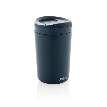  stainless steel drinkware with a sleek design and spill-proof lid.