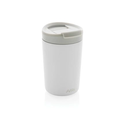  Avira drinkware with stainless steel finish and leak-proof lid