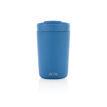 stainless steel drinkware with a sleek design and secure lid for beverages.