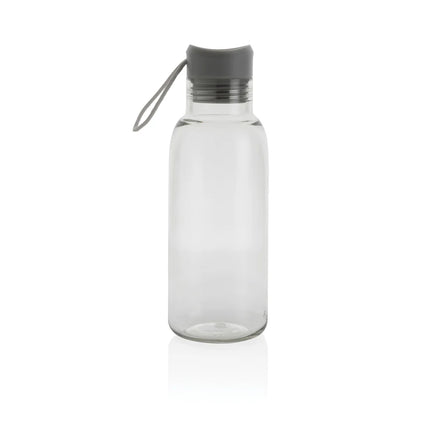 Avira Atik RCS 500ML recycled PET bottle drinkware with clear design and blue cap