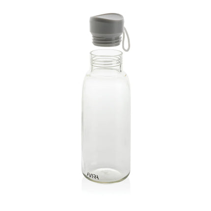 Avira Atik RCS recycled PET 500ML drinkware bottle with a sleek design and green cap