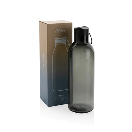 Avira Atik RCS 1L recycled PET bottle drinkware with a clear