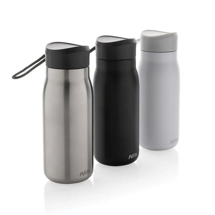 Avira Ain RCS Re-steel 150ML mini travel bottle in stainless steel with a sleek design for portable drinkware.