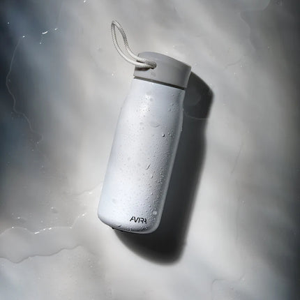  stainless steel reusable drinkware with lid and compact design.