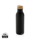 Recycled Stainless steel,Bamboo / black / 22.5 x ø 6.7 cm