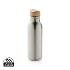 Recycled Stainless steel,Bamboo / silver / 22.5 x ø 6.7 cm