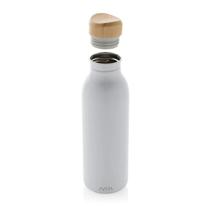  stainless steel drinkware with a sleek design and screw-top lid.
