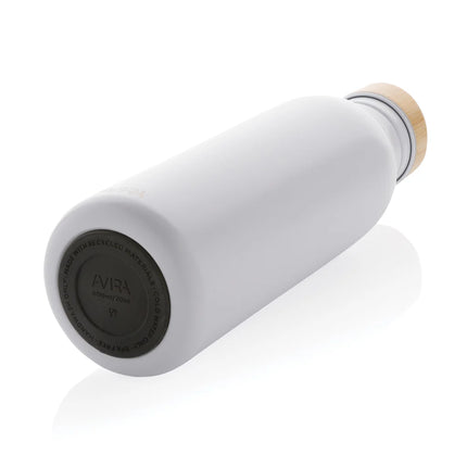 Avira Alcor RCS Re-steel 600ml single wall water bottle in stainless steel