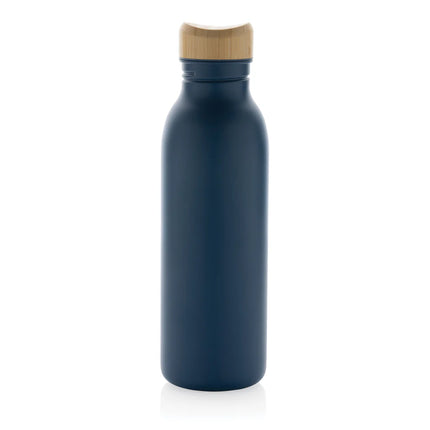 Avira Alcor RCS Re-steel 600ML single wall water bottle in stainless steel drinkware with a sleek design.