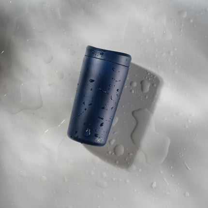 Avira Alix RCS re-steel click tumbler 400ML in stainless steel