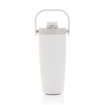 Avira Ayala RCS re-steel duosip lockable crossbody tumbler with drink lid
