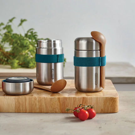 Black + Blum 400 ml food flask for home and outdoor use