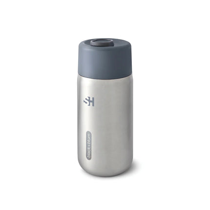 Black + Blum insulated leakproof stainless steel travel cup in sleek design