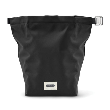 Black + Blum black insulated lunch and cooler bag with 6.7L capacity