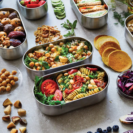 Stainless steel Double Bento Box by Black + Blum for home and living