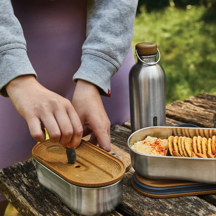  featuring two compartments and a sleek design.