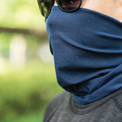 Multifunctional XD Collection headwear scarf featuring a versatile design
