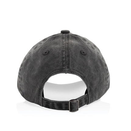  showing front view with curved brim and adjustable strap