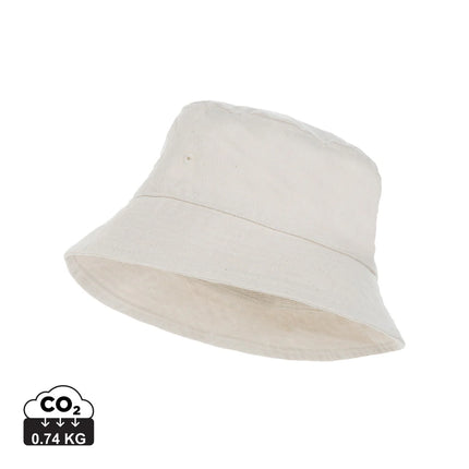 Impact Aware™ undyed 285 gsm rcanvas bucket hat by XD Collection