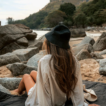 Unisex Impact Aware™ 285 gsm raw canvas bucket hat by XD Collection