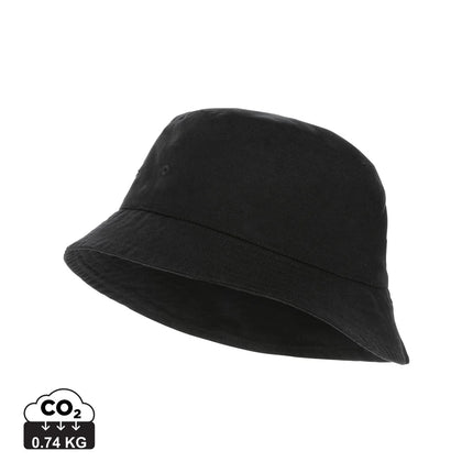  showcasing its natural undyed fabric and casual headwear style.