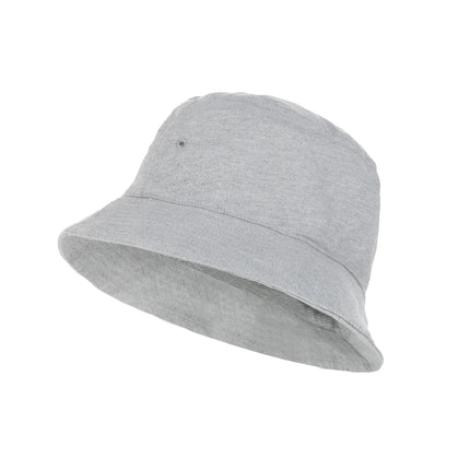  showing the one size headwear with a natural fabric finish.