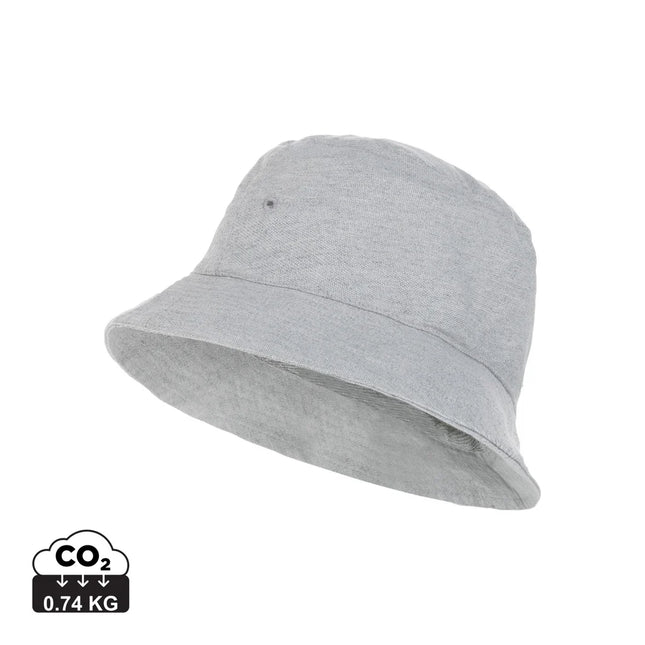 Undyed Impact Aware™ 285 gsm rcanvas bucket hat by XD Collection