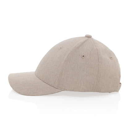 Recycled Heather Milo 6-panel cap by XD Collection