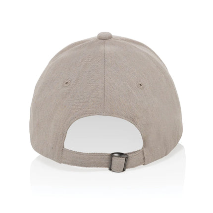  lightweight headwear in gray tones with a structured design.