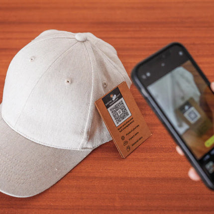 Recycled Heather Milo 6-panel cap by XD Collection