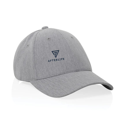 XD Collection Milo recycled heather 6-panel cap in 200g headwear